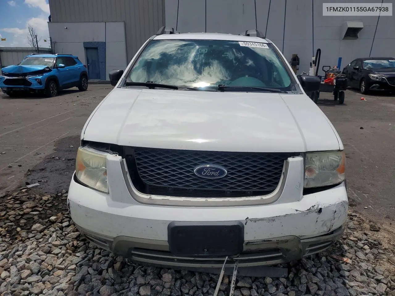 2005 Ford Freestyle Se VIN: 1FMZK01155GA67938 Lot: 59345166