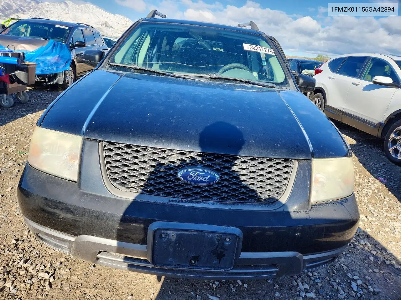 2006 Ford Freestyle Se VIN: 1FMZK01156GA42894 Lot: 50317276