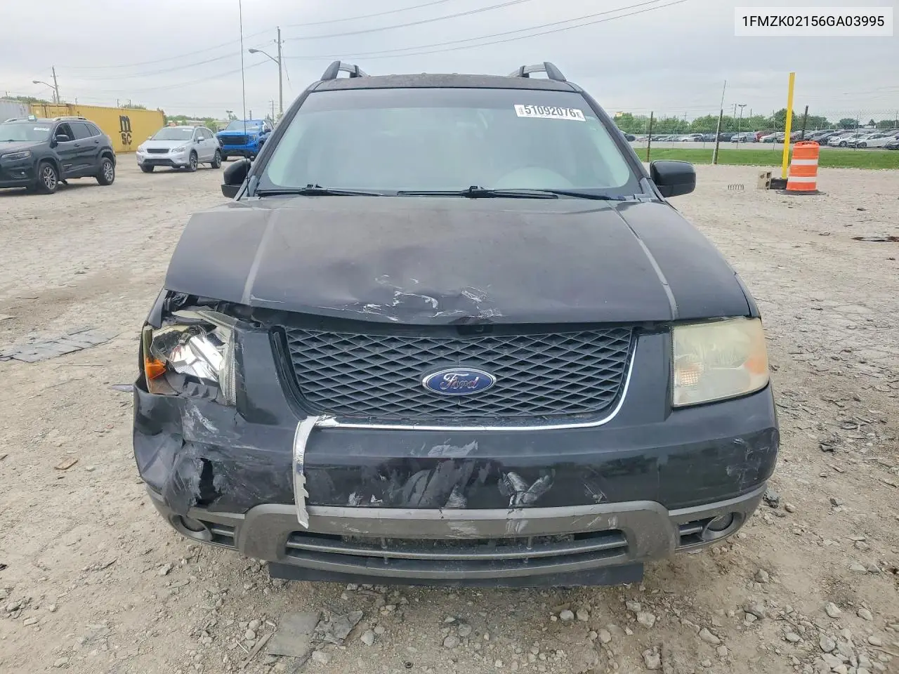 2006 Ford Freestyle Sel VIN: 1FMZK02156GA03995 Lot: 51092076