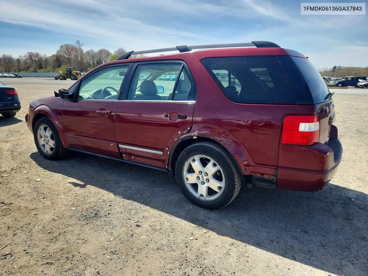2006 Ford Freestyle Limited VIN: 1FMDK06136GA37843 Lot: 51419786