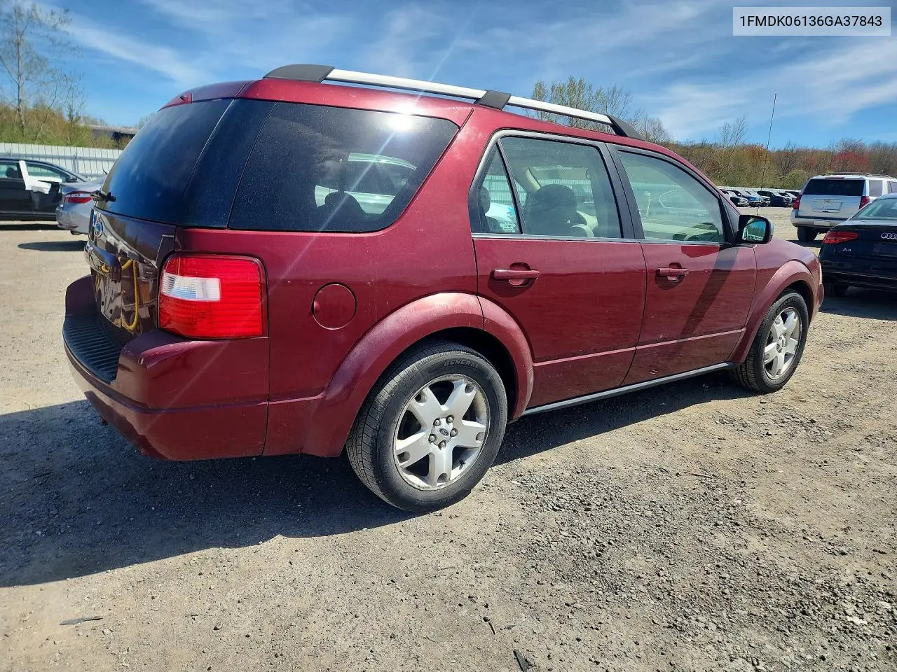 2006 Ford Freestyle Limited VIN: 1FMDK06136GA37843 Lot: 51419786