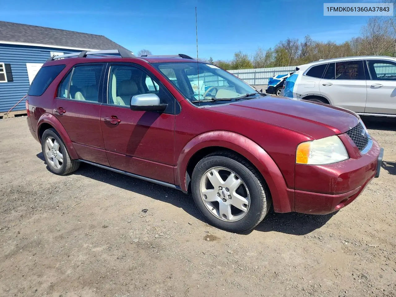 2006 Ford Freestyle Limited VIN: 1FMDK06136GA37843 Lot: 51419786