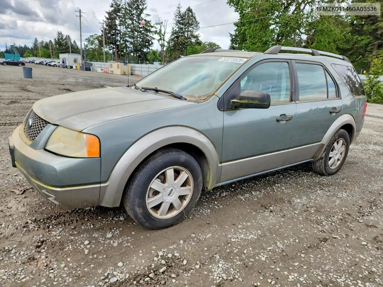 2006 Ford Freestyle Se VIN: 1FMZK01146GA03536 Lot: 53275526