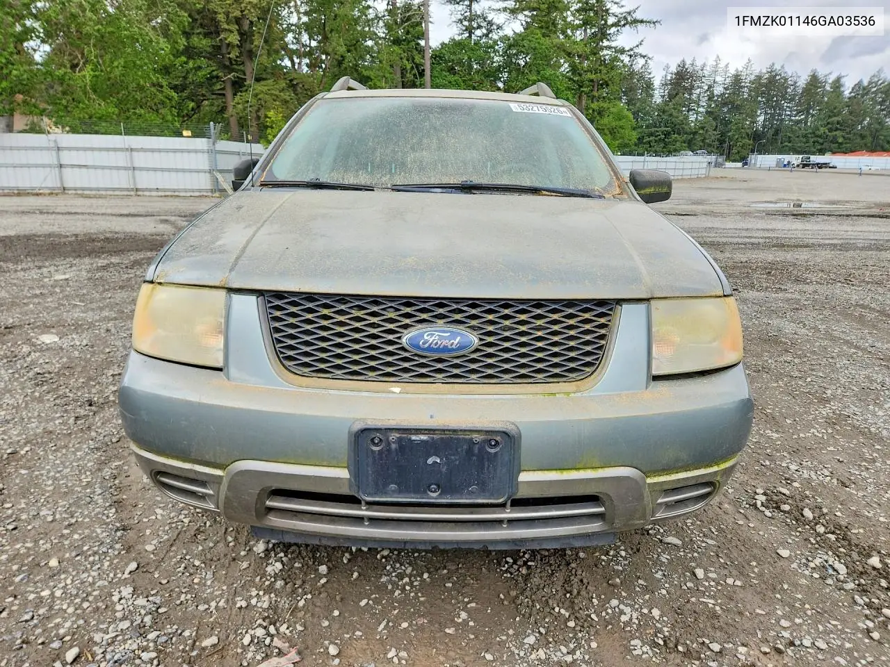 2006 Ford Freestyle Se VIN: 1FMZK01146GA03536 Lot: 53275526