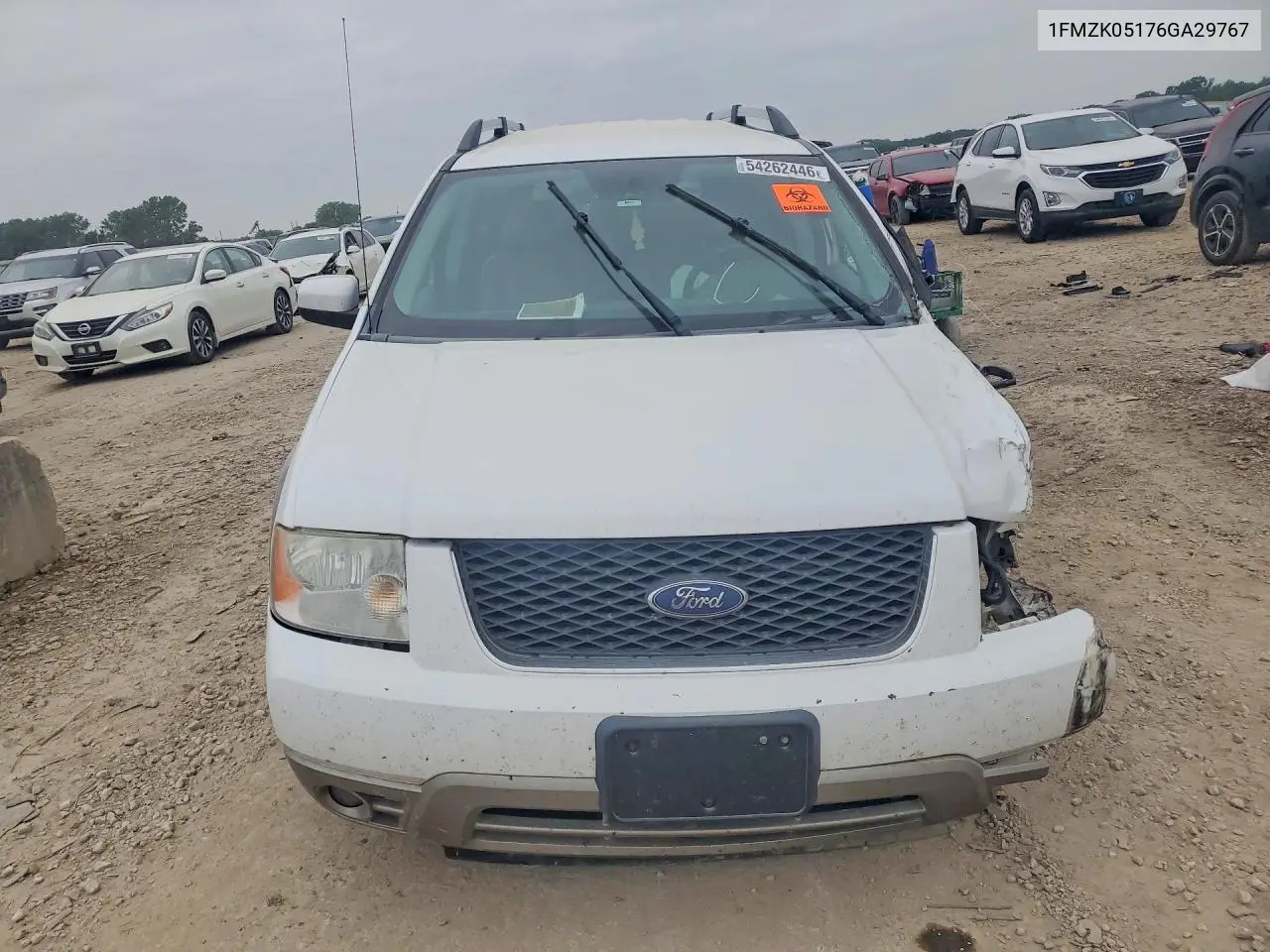 2006 Ford Freestyle Sel VIN: 1FMZK05176GA29767 Lot: 54262446