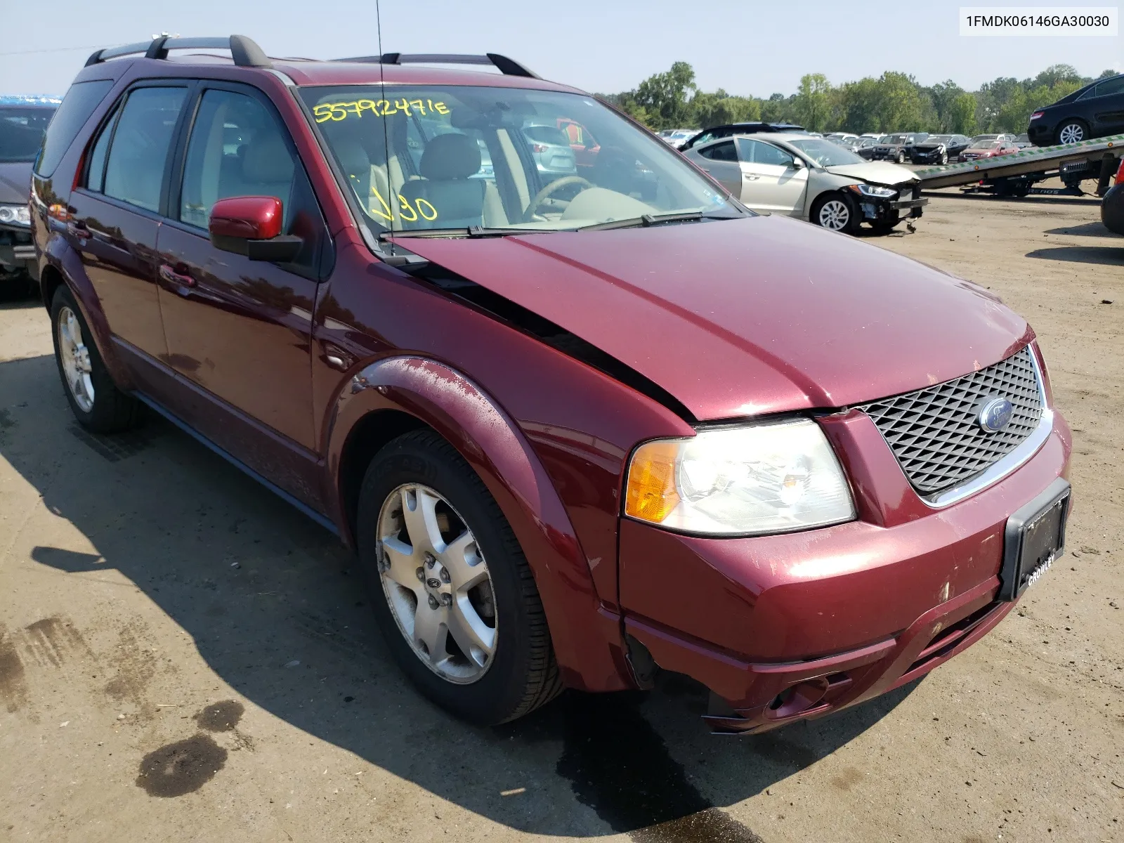 2006 Ford Freestyle Limited VIN: 1FMDK06146GA30030 Lot: 55792471