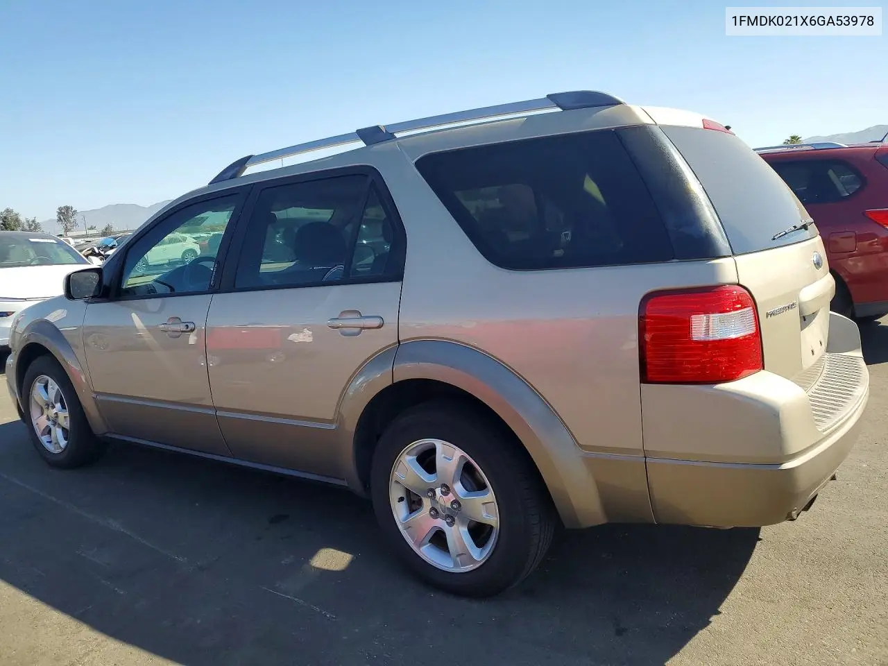 2006 Ford Freestyle Sel VIN: 1FMDK021X6GA53978 Lot: 57059566