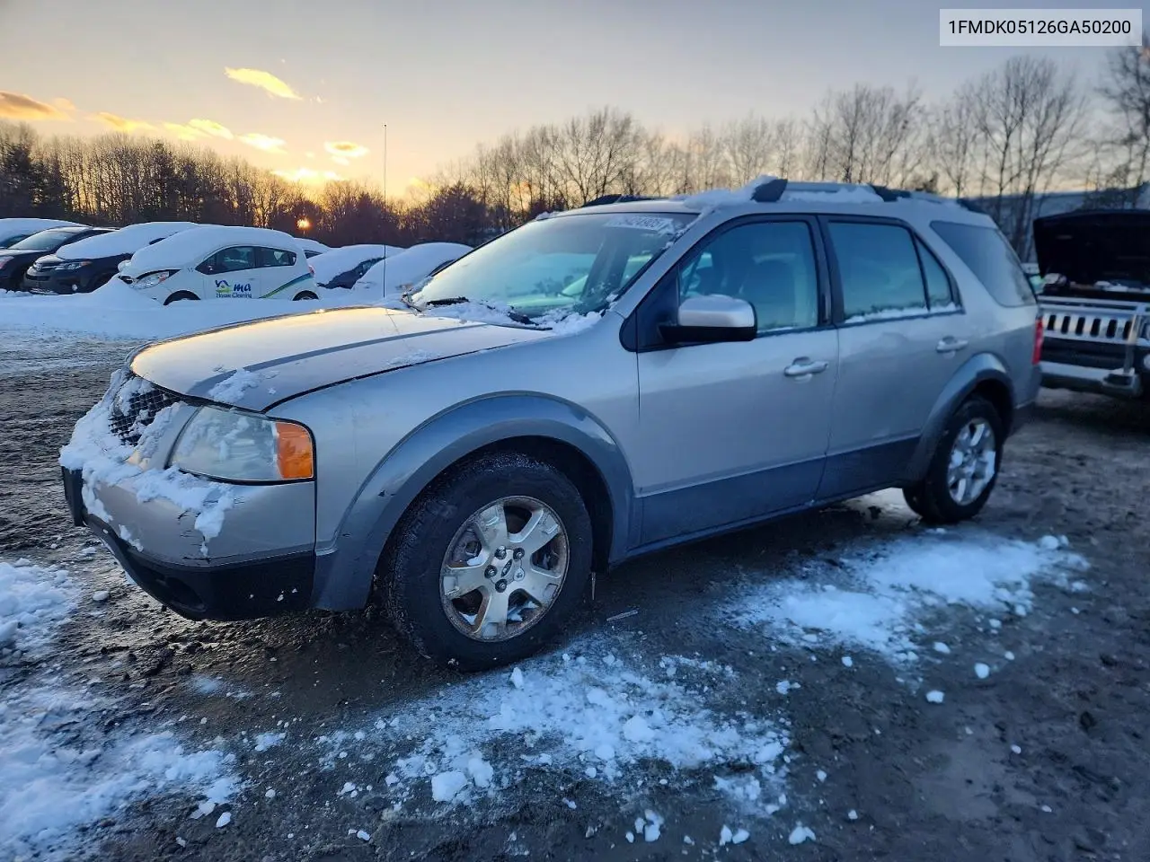 2006 Ford Freestyle Sel VIN: 1FMDK05126GA50200 Lot: 75424905