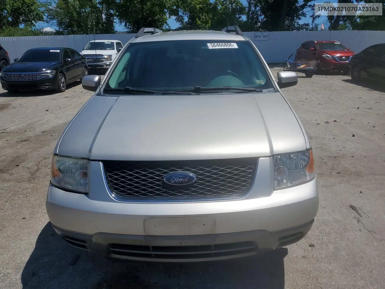 2007 Ford Freestyle Sel VIN: 1FMDK02107GA23163 Lot: 56466806