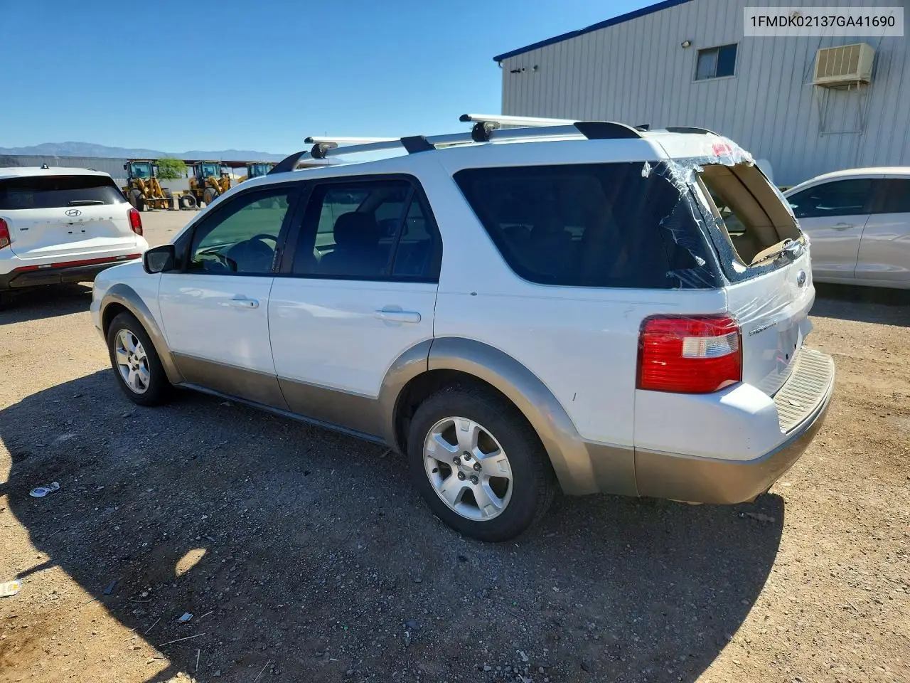 2007 Ford Freestyle Limited VIN: 1FMDK02137GA41690 Lot: 58130046