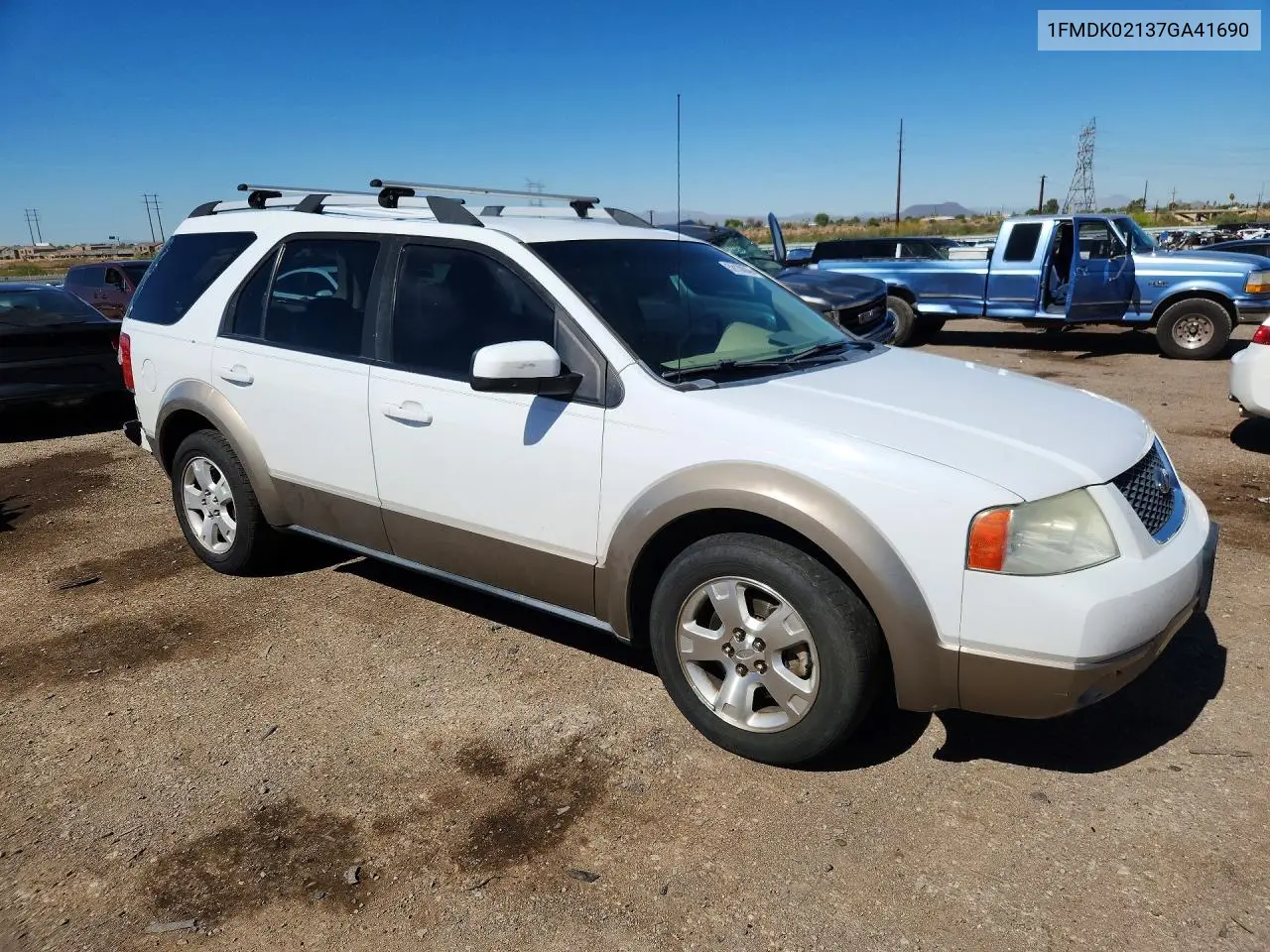 2007 Ford Freestyle Limited VIN: 1FMDK02137GA41690 Lot: 58130046