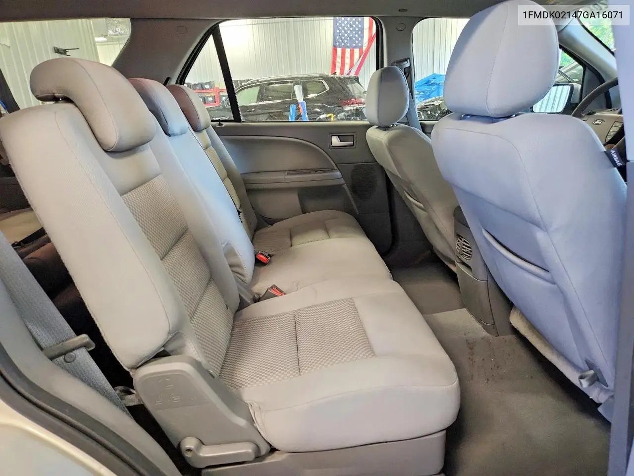 2007 Ford Freestyle Sel VIN: 1FMDK02147GA16071 Lot: 60764826