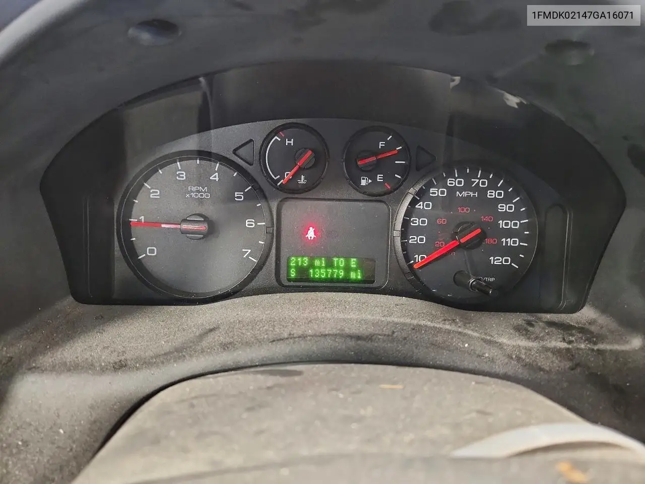 2007 Ford Freestyle Sel VIN: 1FMDK02147GA16071 Lot: 60764826