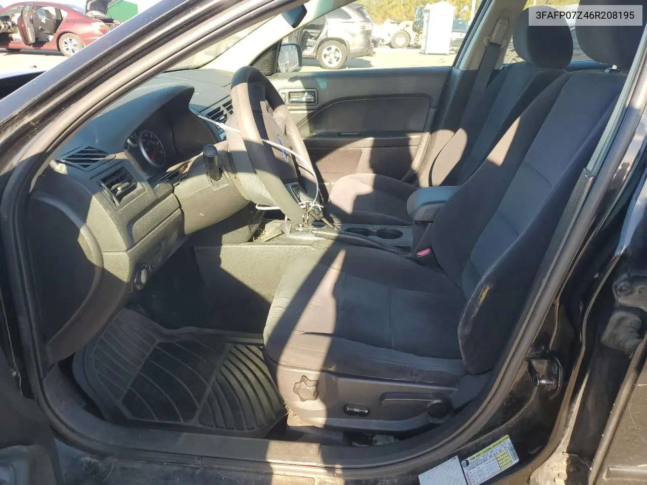3FAFP07Z46R208195 2006 Ford Fusion Se