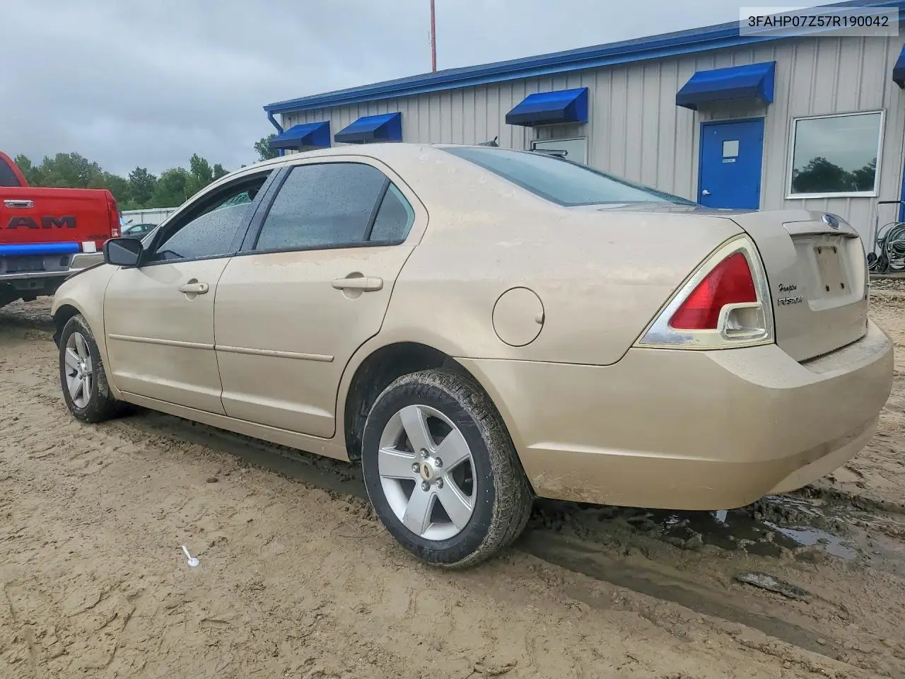 2007 Ford Fusion Se VIN: 3FAHP07Z57R190042 Lot: 61719396