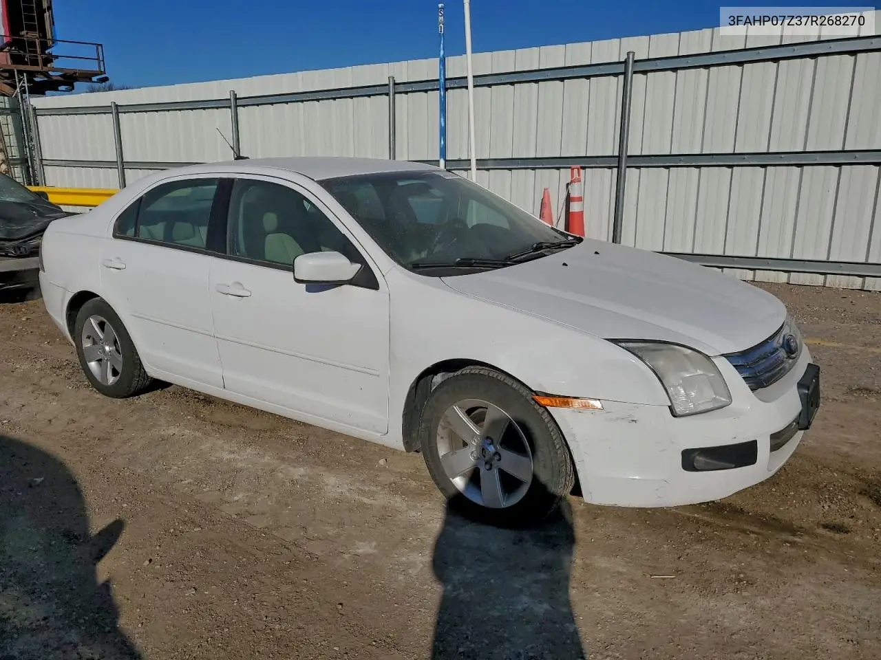 3FAHP07Z37R268270 2007 Ford Fusion Se