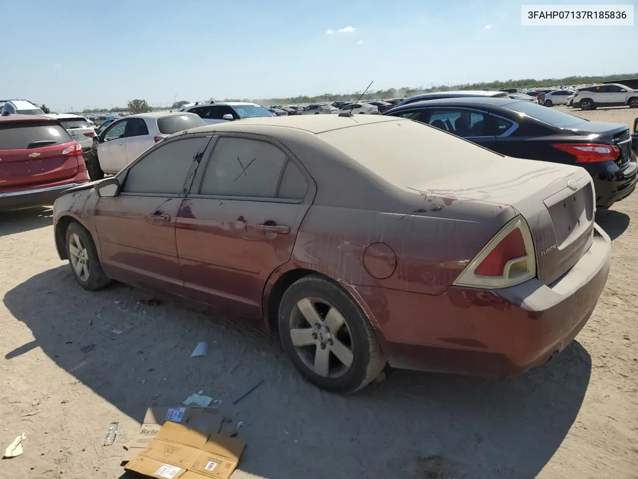 3FAHP07137R185836 2007 Ford Fusion Se