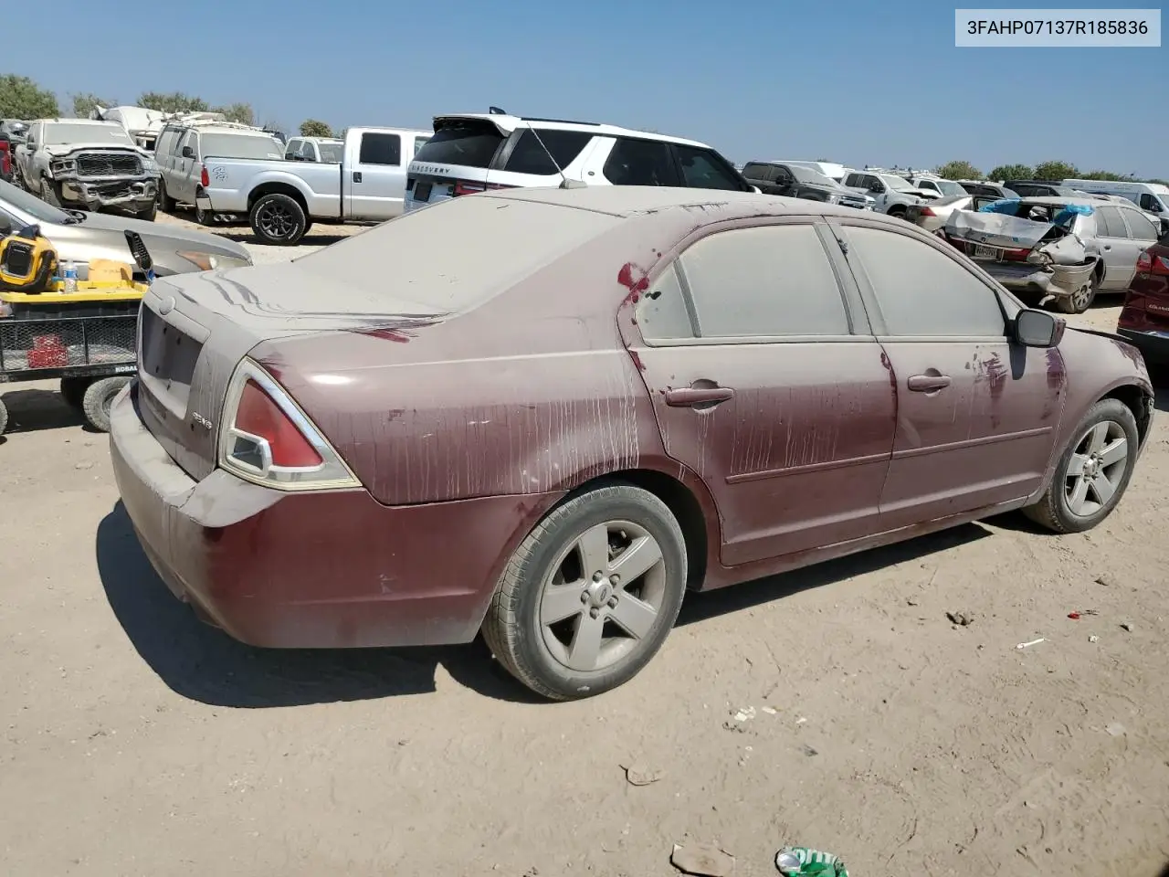3FAHP07137R185836 2007 Ford Fusion Se