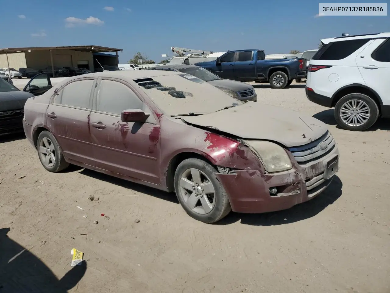 3FAHP07137R185836 2007 Ford Fusion Se