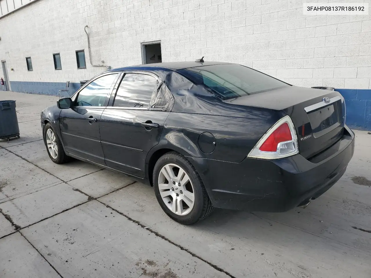 3FAHP08137R186192 2007 Ford Fusion Sel