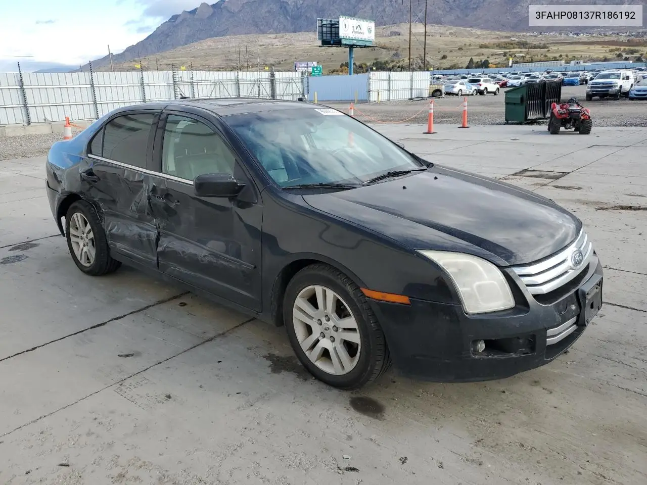 3FAHP08137R186192 2007 Ford Fusion Sel