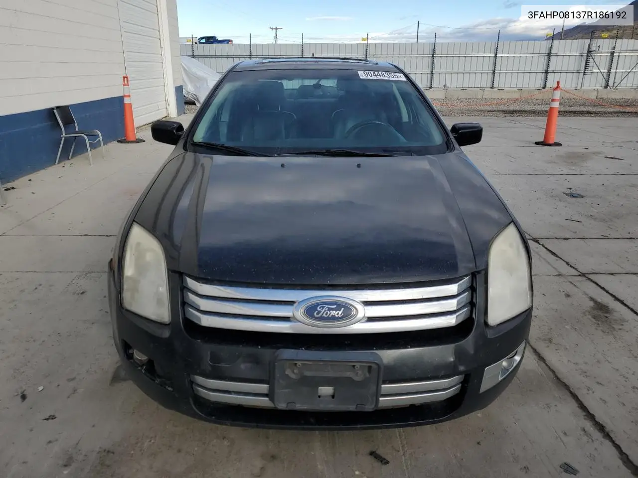 3FAHP08137R186192 2007 Ford Fusion Sel