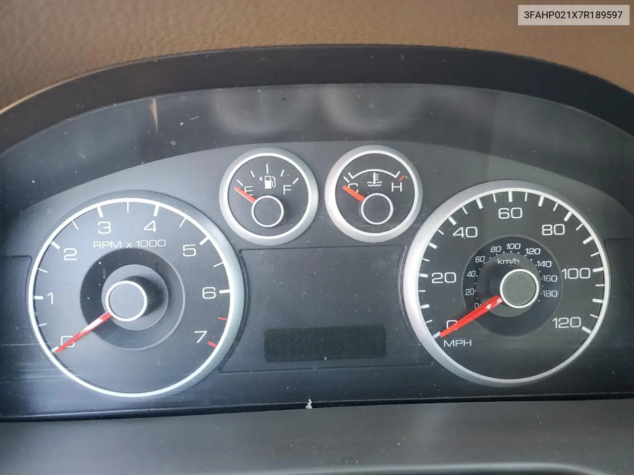 3FAHP021X7R189597 2007 Ford Fusion Sel