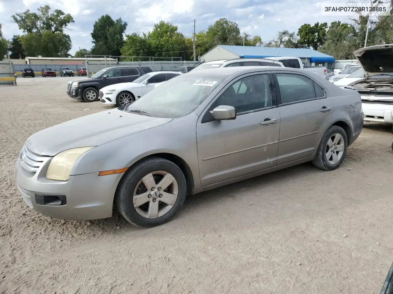 3FAHP07Z28R138885 2008 Ford Fusion Se