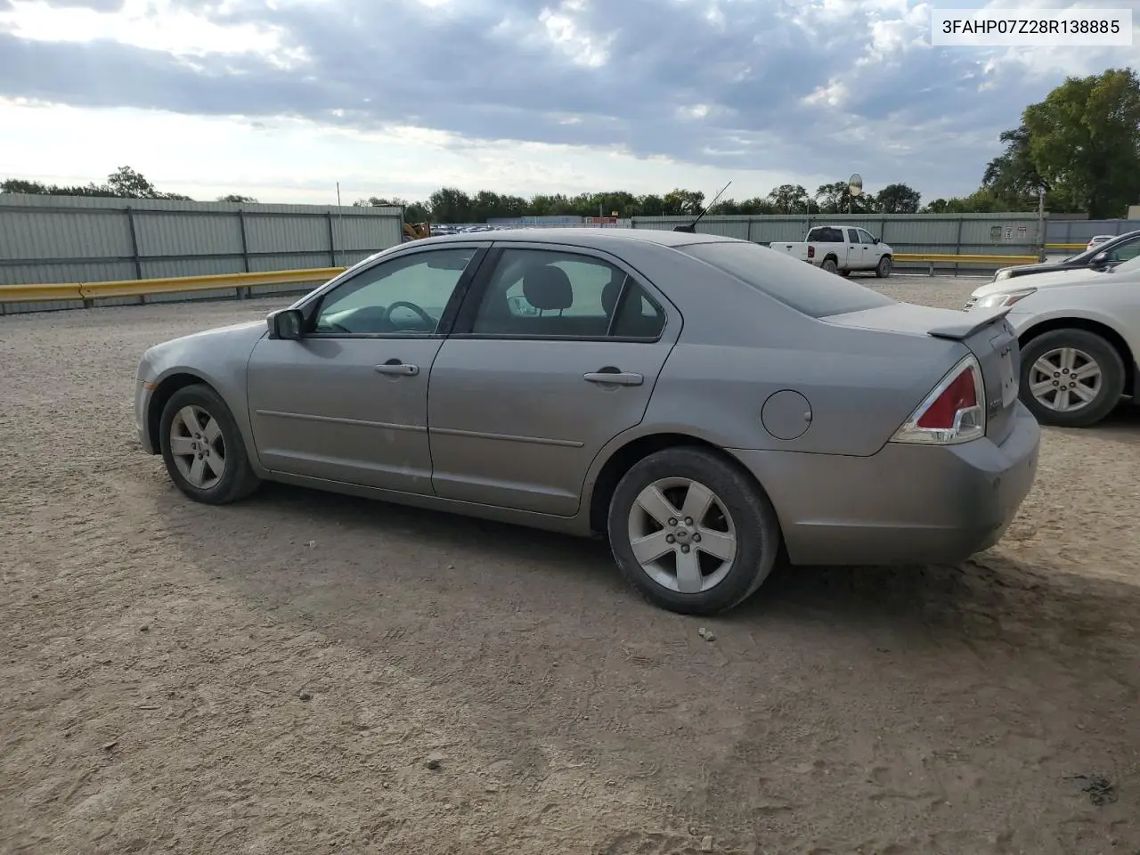 3FAHP07Z28R138885 2008 Ford Fusion Se