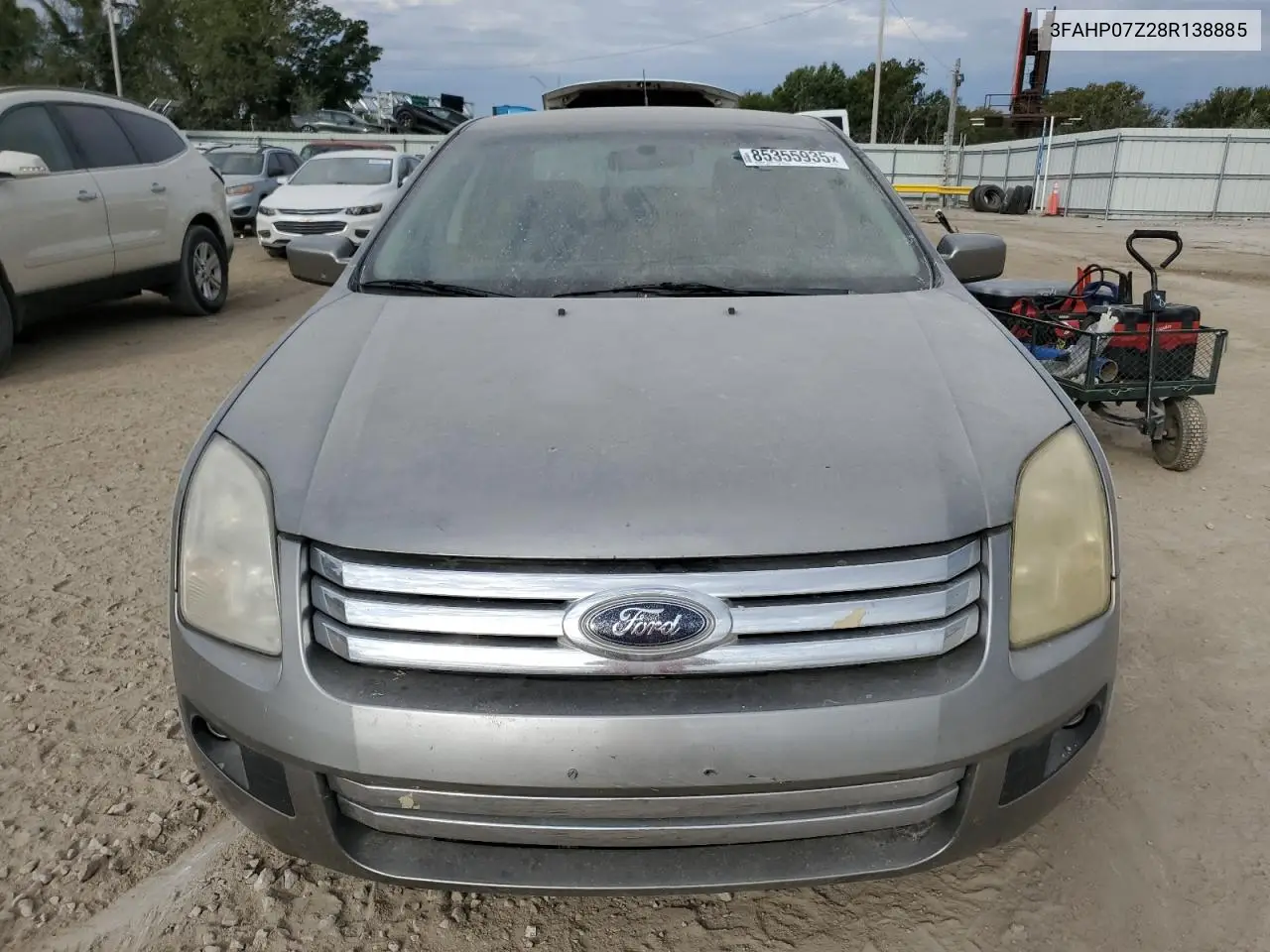 3FAHP07Z28R138885 2008 Ford Fusion Se
