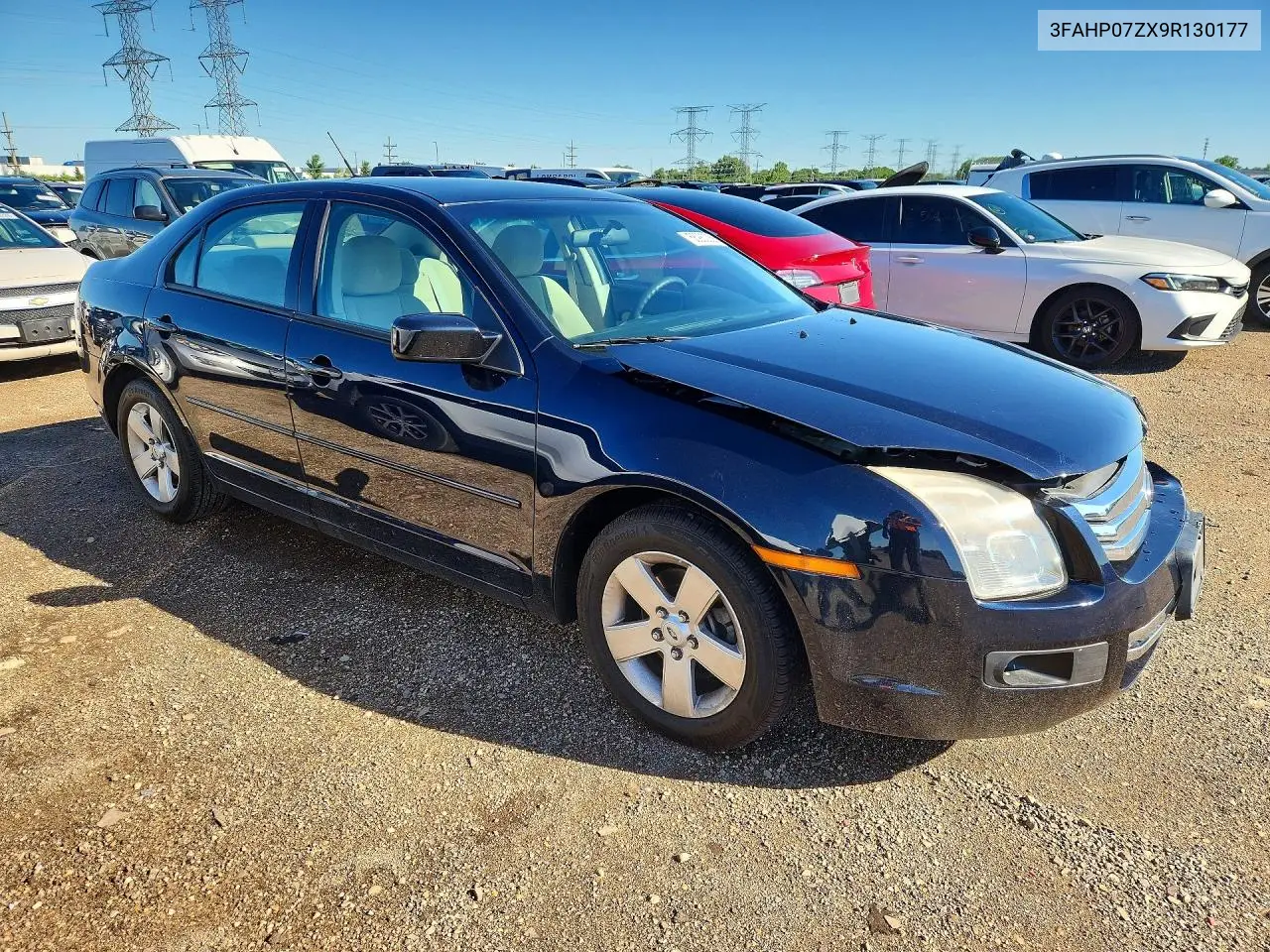 2009 Ford Fusion Se VIN: 3FAHP07ZX9R130177 Lot: 56980056