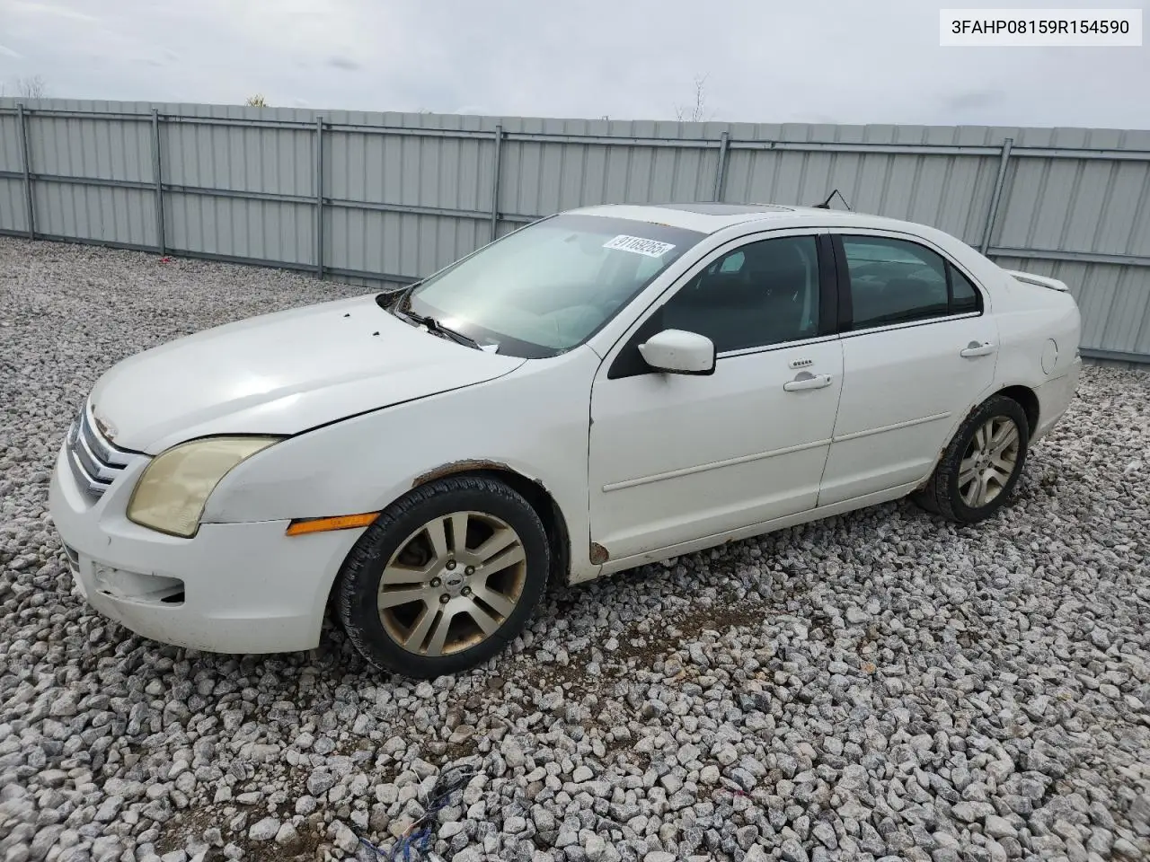 3FAHP08159R154590 2009 Ford Fusion Sel