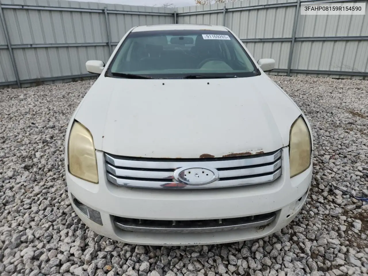 3FAHP08159R154590 2009 Ford Fusion Sel