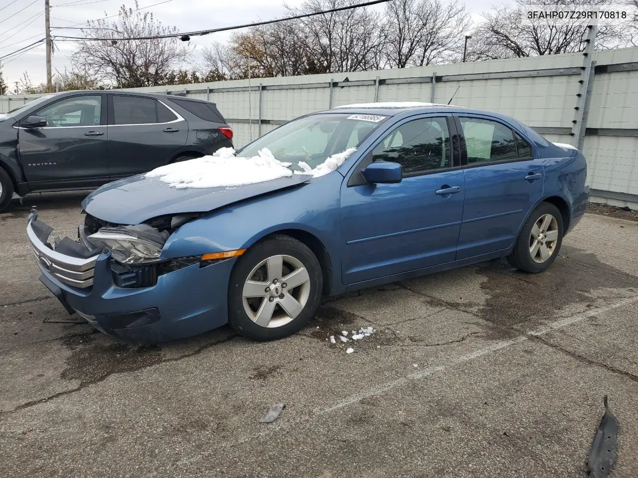 3FAHP07Z29R170818 2009 Ford Fusion Se