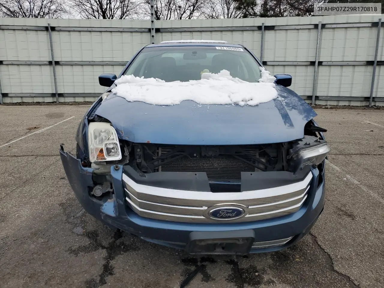 3FAHP07Z29R170818 2009 Ford Fusion Se