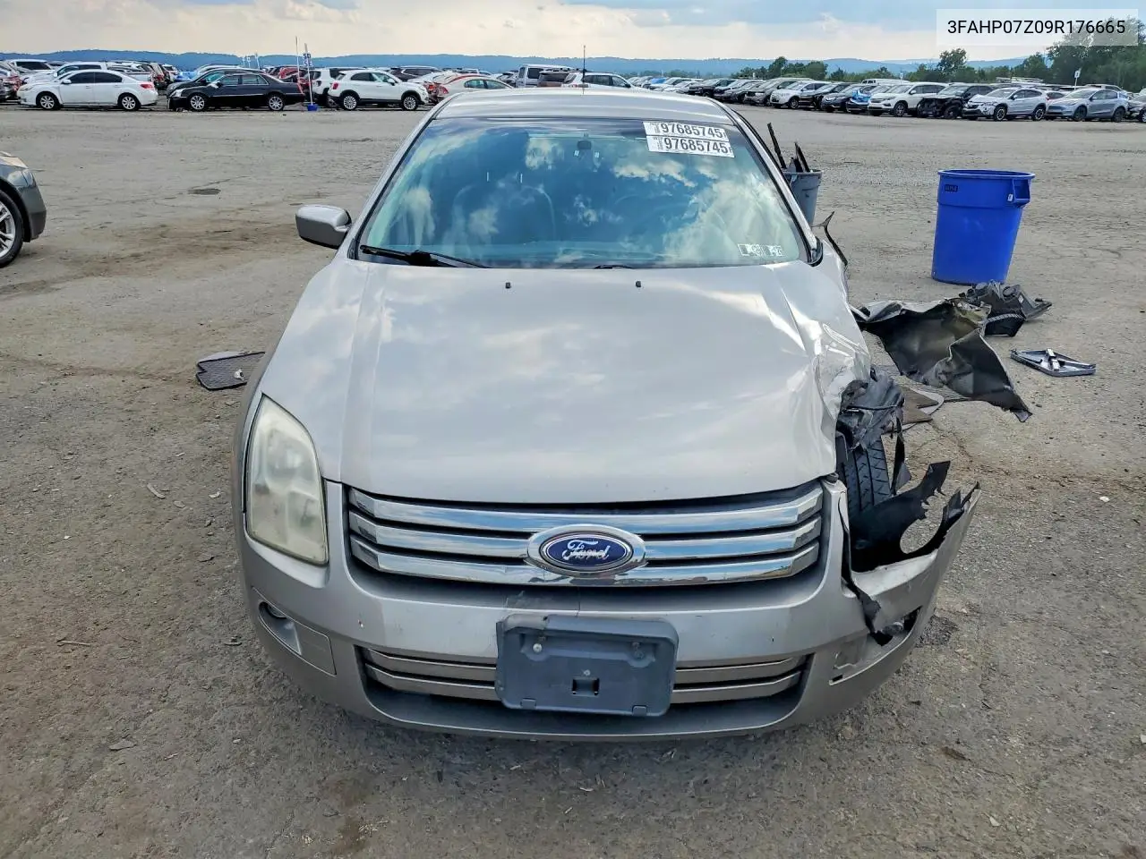2009 Ford Fusion Se VIN: 3FAHP07Z09R176665 Lot: 97685745