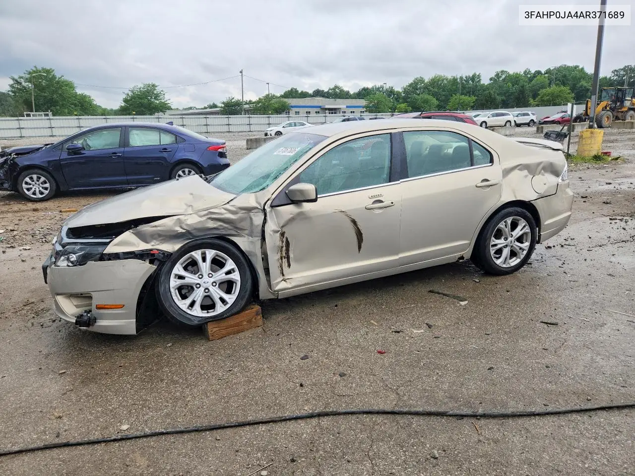 2010 Ford Fusion Sel VIN: 3FAHP0JA4AR371689 Lot: 57067606