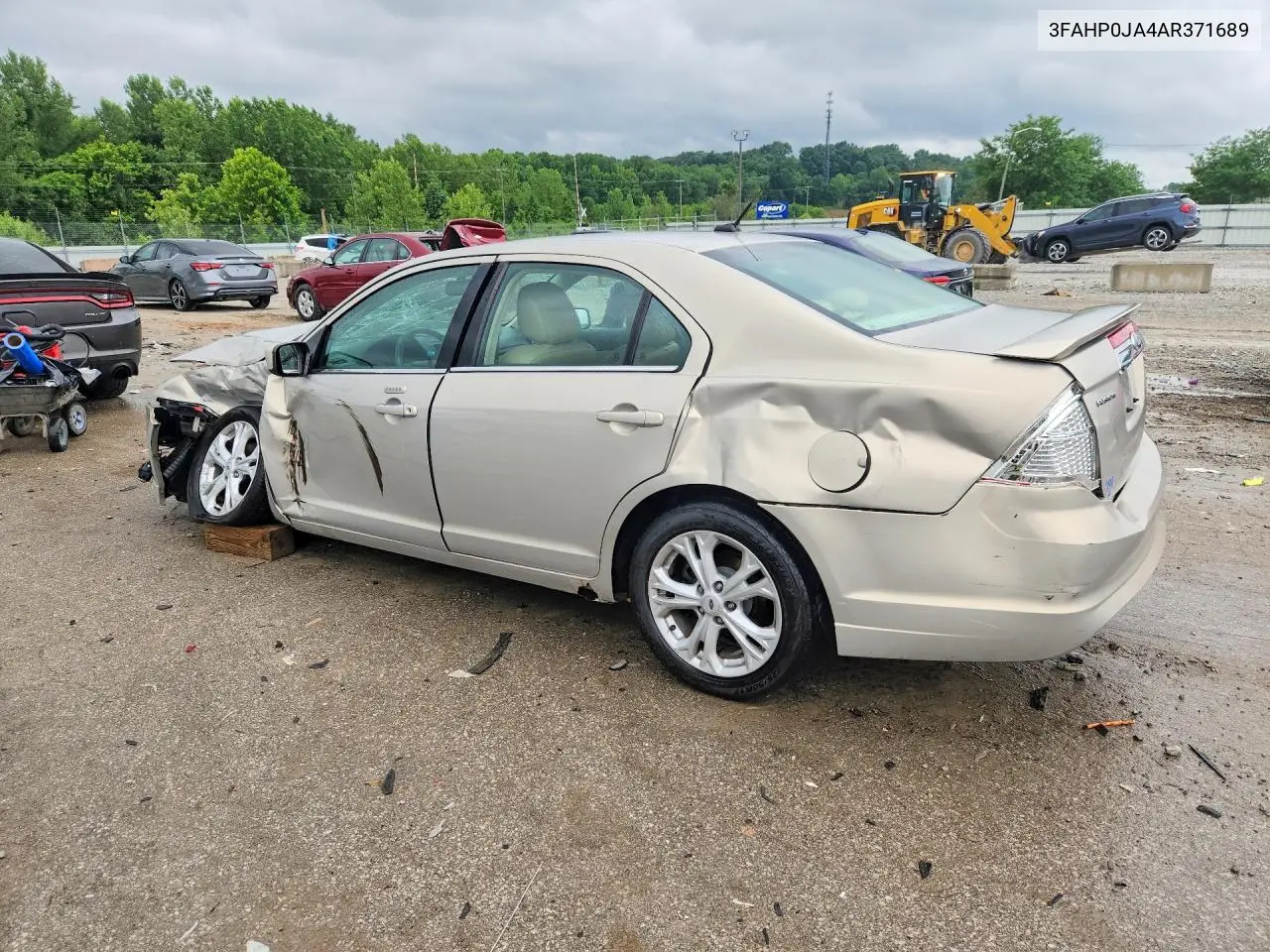 2010 Ford Fusion Sel VIN: 3FAHP0JA4AR371689 Lot: 57067606