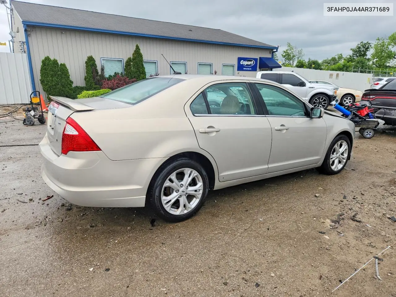 2010 Ford Fusion Sel VIN: 3FAHP0JA4AR371689 Lot: 57067606