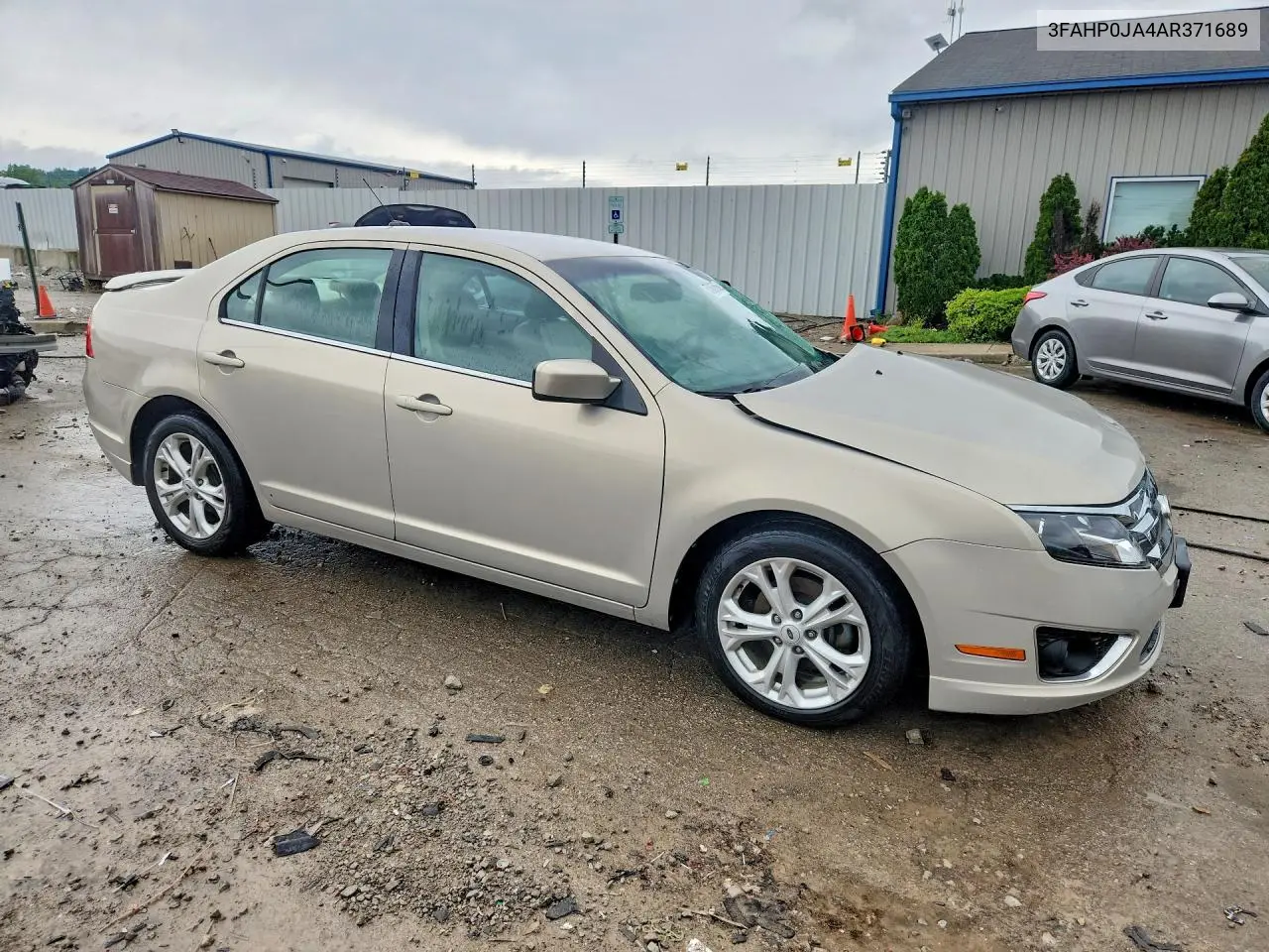 2010 Ford Fusion Sel VIN: 3FAHP0JA4AR371689 Lot: 57067606