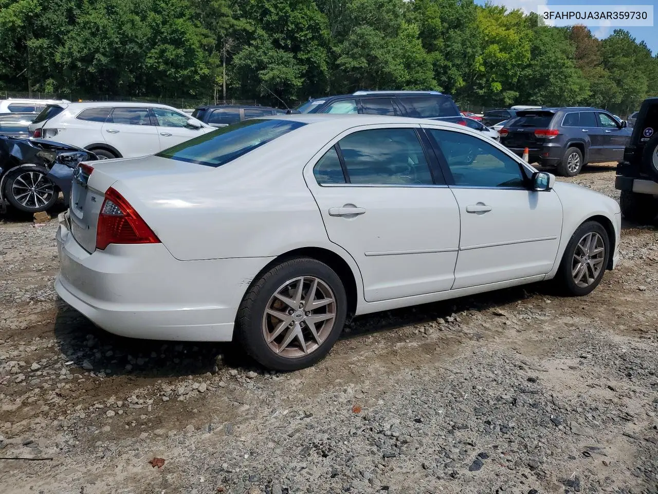 2010 Ford Fusion Sel VIN: 3FAHP0JA3AR359730 Lot: 59609766