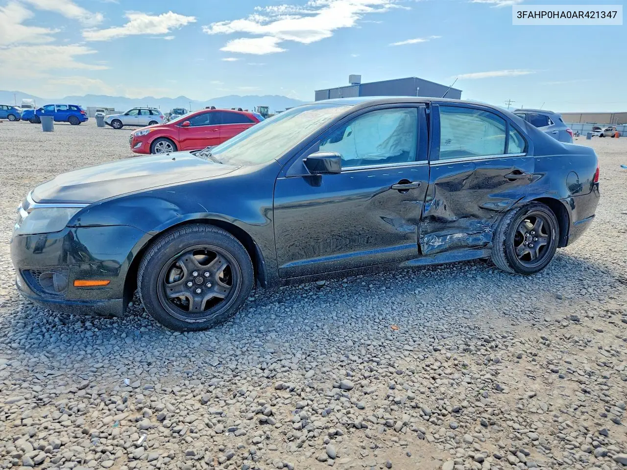 2010 Ford Fusion Se VIN: 3FAHP0HA0AR421347 Lot: 60422596