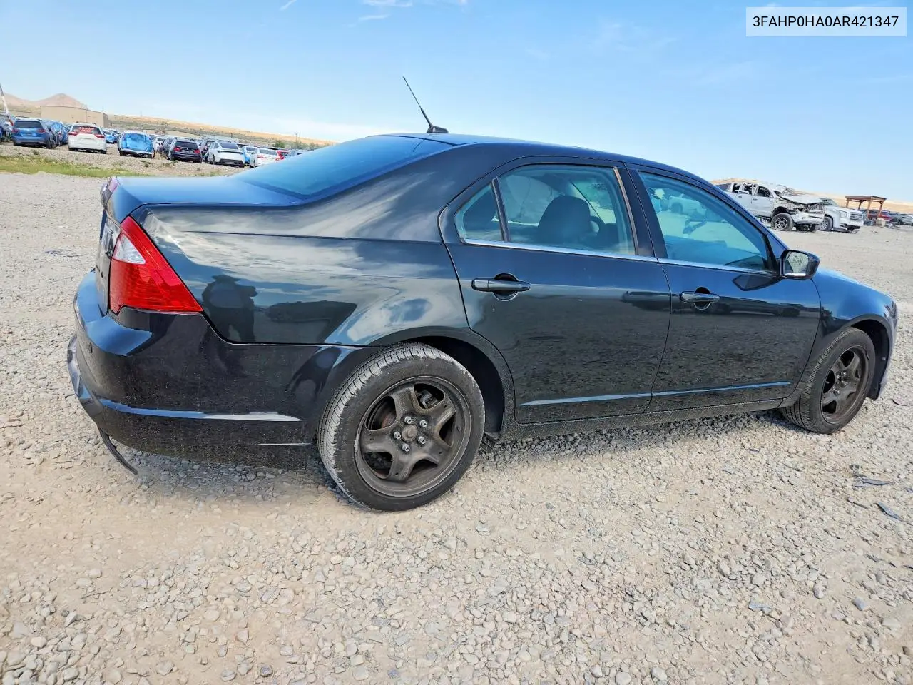 2010 Ford Fusion Se VIN: 3FAHP0HA0AR421347 Lot: 60422596