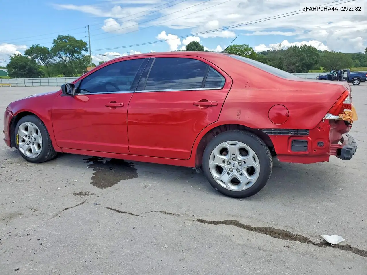 2010 Ford Fusion Se VIN: 3FAHP0HA4AR292982 Lot: 60661716