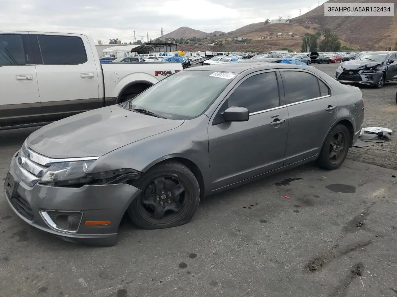 3FAHP0JA5AR152434 2010 Ford Fusion Sel
