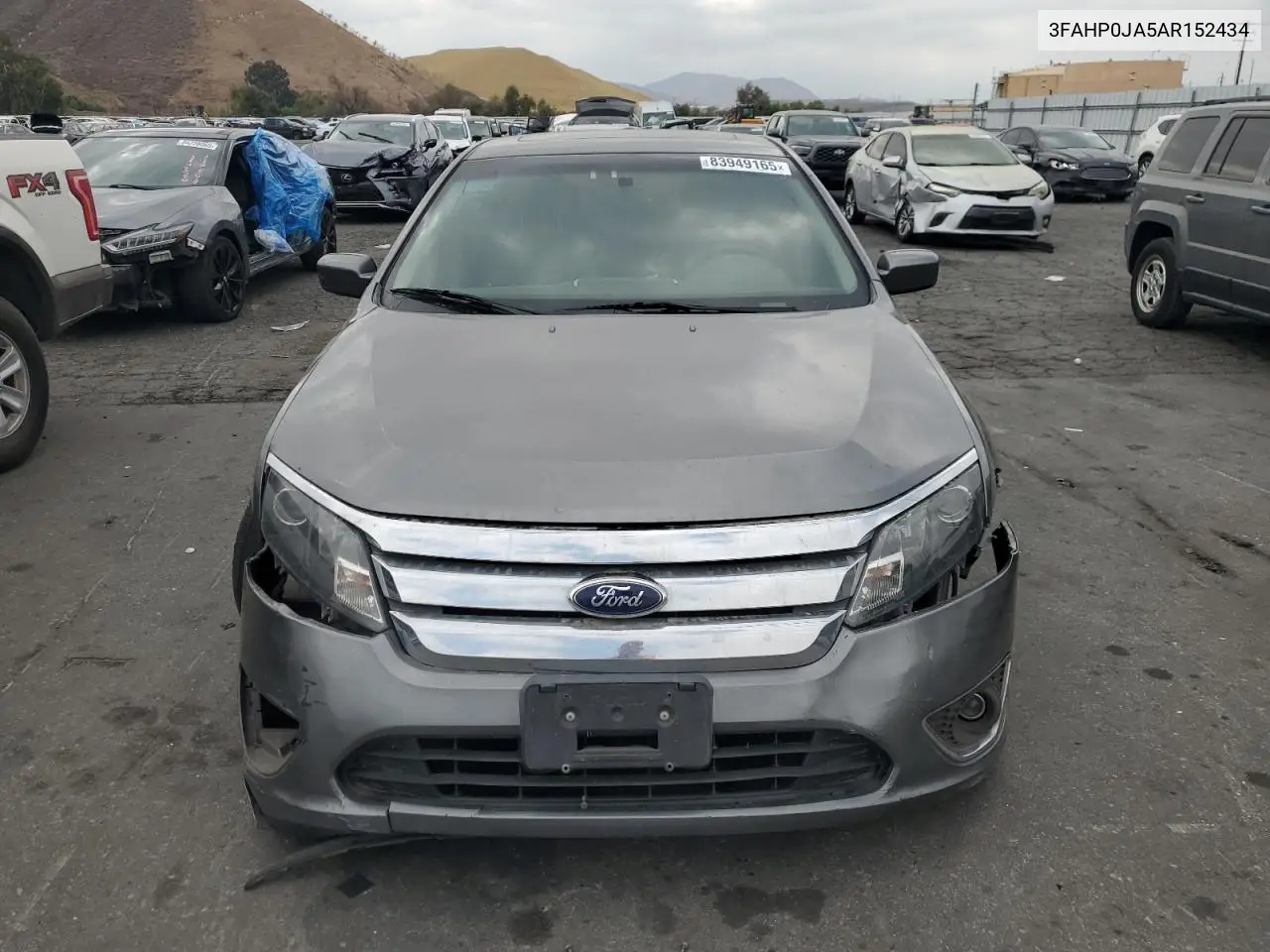 3FAHP0JA5AR152434 2010 Ford Fusion Sel