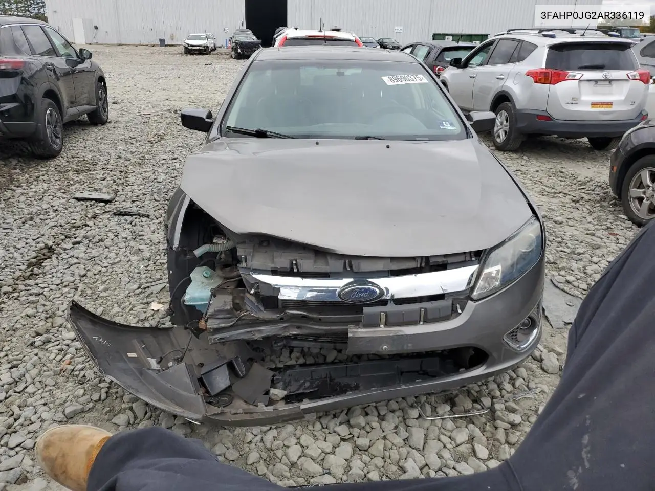 3FAHP0JG2AR336119 2010 Ford Fusion Sel