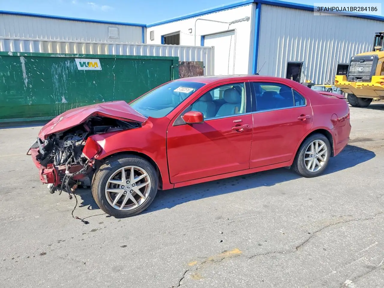 2011 Ford Fusion Sel VIN: 3FAHP0JA1BR284186 Lot: 57302516