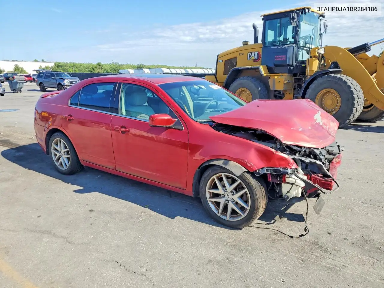 2011 Ford Fusion Sel VIN: 3FAHP0JA1BR284186 Lot: 57302516