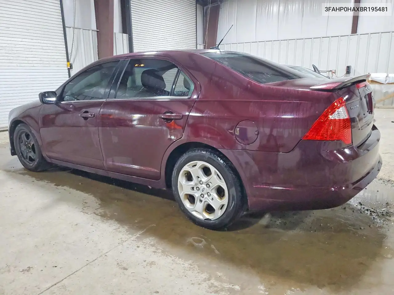 2011 Ford Fusion Se VIN: 3FAHP0HAXBR195481 Lot: 61308576